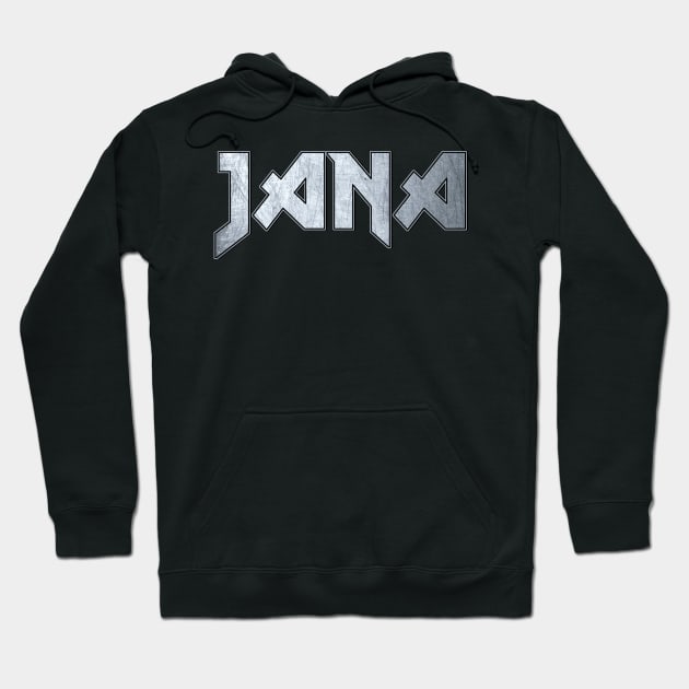 Heavy metal Jana Hoodie by KubikoBakhar